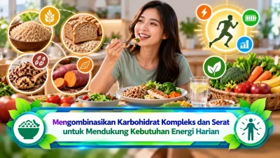 Mengombinasikan Karbohidrat Kompleks dan Serat untuk Mendukung Kebutuhan Energi Harian