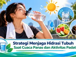 Strategi Menjaga Hidrasi Tubuh Saat Cuaca Panas dan Aktivitas Padat