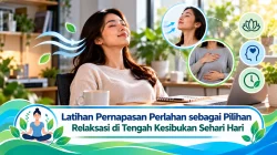 Latihan Pernapasan Perlahan sebagai Pilihan Relaksasi di Tengah Kesibukan Sehari Hari