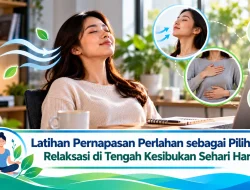 Latihan Pernapasan Perlahan sebagai Pilihan Relaksasi di Tengah Kesibukan Sehari Hari
