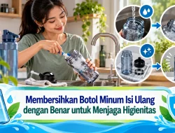 Membersihkan Botol Minum Isi Ulang dengan Benar untuk Menjaga Higienitas